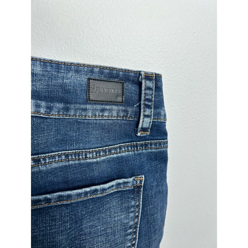 Flamingo Dark Wash Bootcut Denim Jeans 33 - Picture 8 of 9